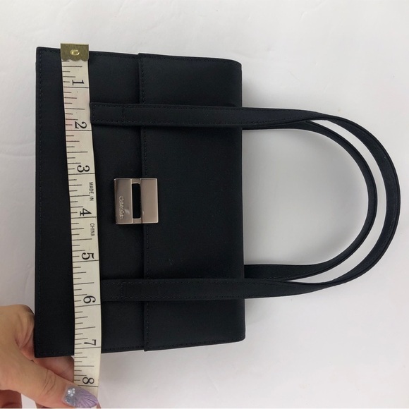 Calvin Klein black silver mini handbag - Picture 4 of 7